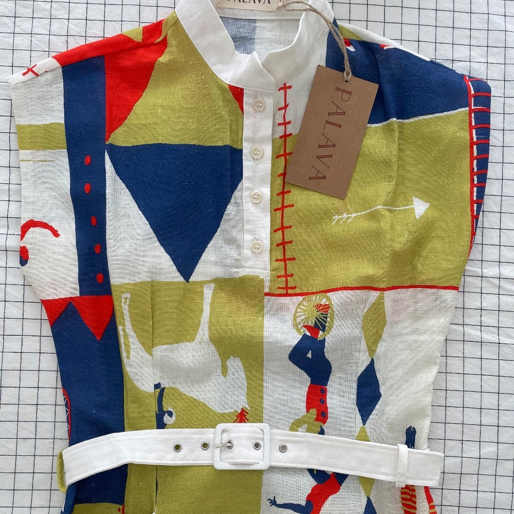 NWT ~ Palava Print Dress ~ 6 - Picture 3 of 11